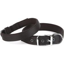 Doggie Konfor Dokuma 3x47-55 cm Köpek Boyun Tasması - Siyah