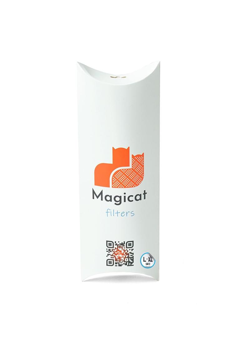 Magicat Kedi Kumu Temizleme Kokusuz Elekli Filtre (7'li L-XL) 2'li Avantaj Paket
