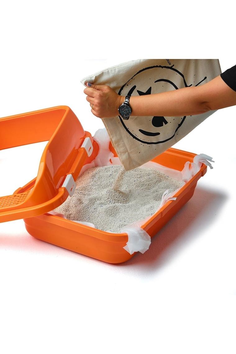 Magicat Kedi Kumu Temizleme Kokusuz Elekli Filtre (7'li L-XL) 2'li Avantaj Paket