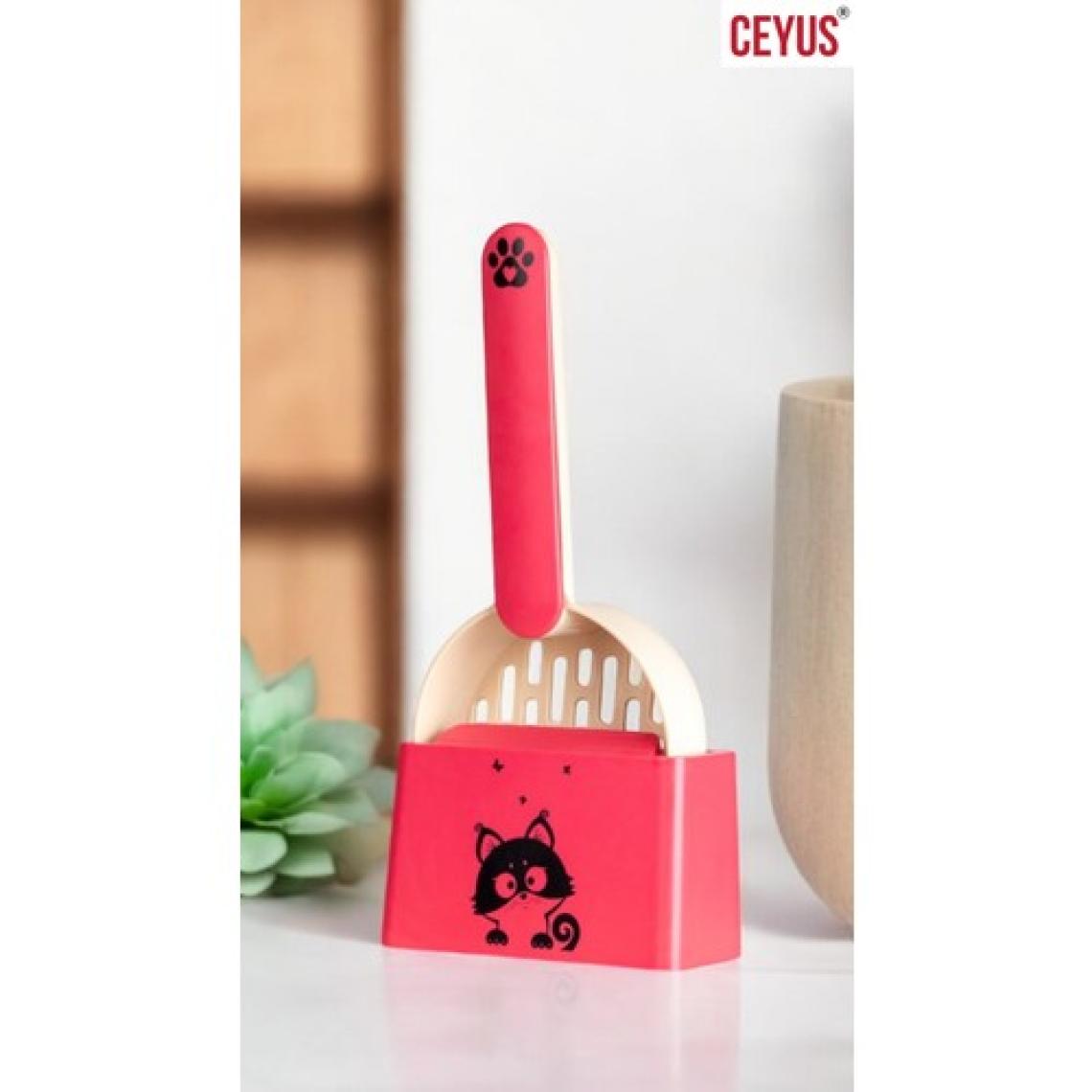 Ceyus Kedi Kumu Küreği ve Platformu