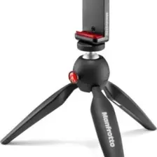 Manfrotto Manfrotto Mkpixiclamp-Bk Pixi Tripod + Telefon Tutucu