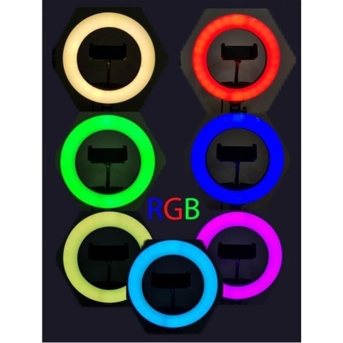 Asfal Rgb Işık Çok Renkli LED Make Up Selfie Işığı 210 cm Tripot Selfie Çubuğu Tiktok Işığı