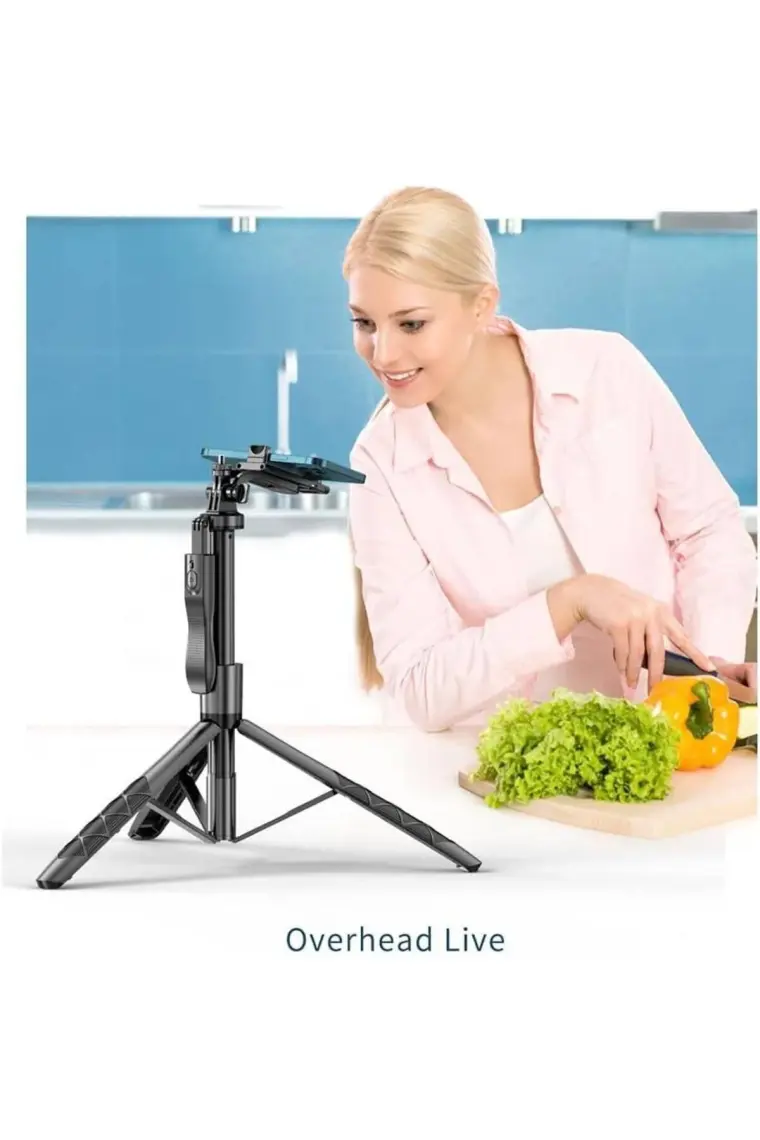 Torima L16 Çok Amaçlı Tripod Selfie Kumandalı 153 cm Anroid Ios Go Pro Uyumlu
