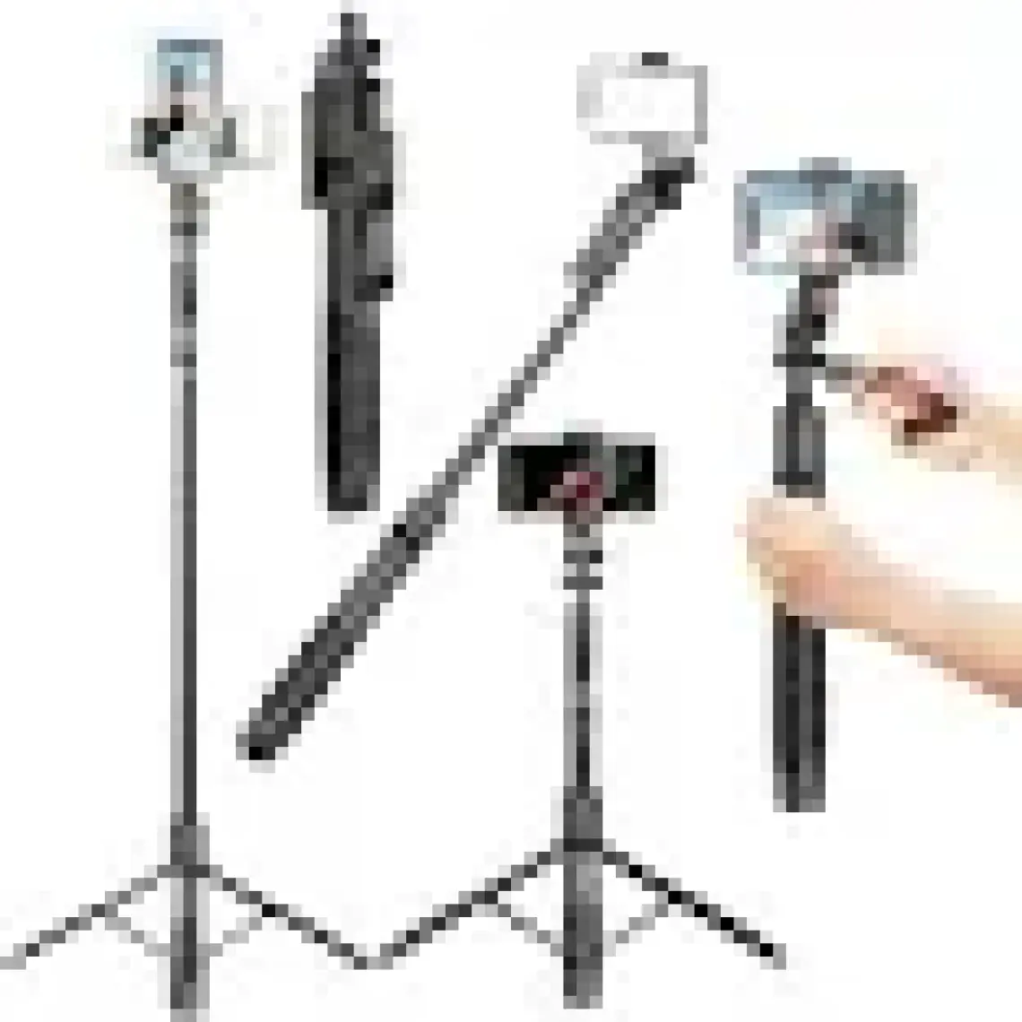 Torima L16 Çok Amaçlı Tripod Selfie Kumandalı 153 cm Anroid Ios Go Pro Uyumlu