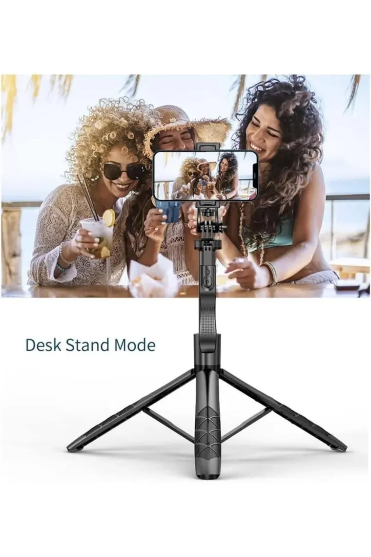 Torima L16 Çok Amaçlı Tripod Selfie Kumandalı 153 cm Anroid Ios Go Pro Uyumlu