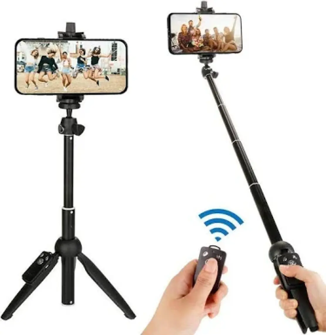 Yunteng YT-9928 Selfie Kumandalı Tripod Monopod