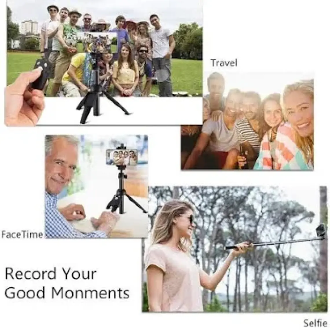 Yunteng YT-9928 Selfie Kumandalı Tripod Monopod