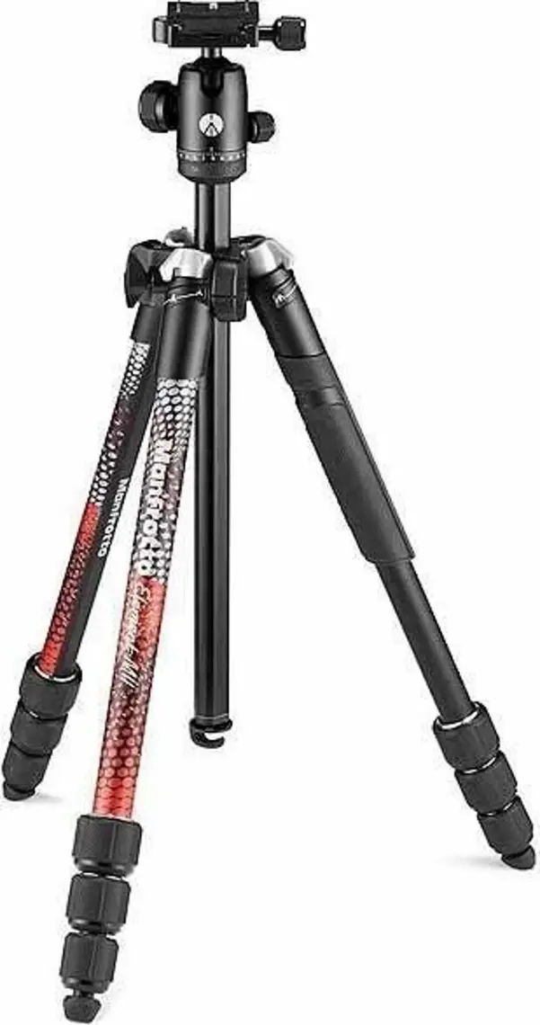 Manfrotto MKELMII4RD-BH Red Tripod