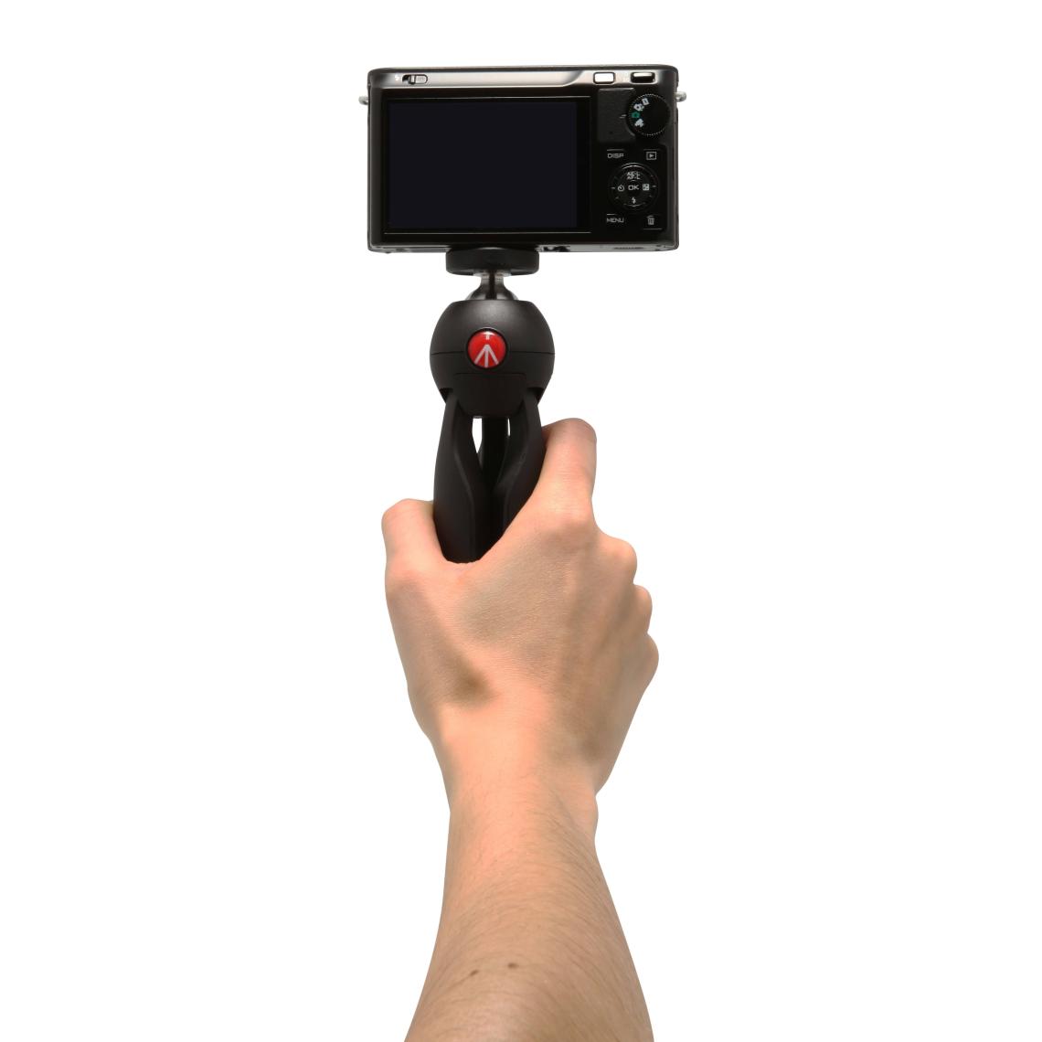 Manfrotto PIXI Taşınabilir Mini Tripod Siyah