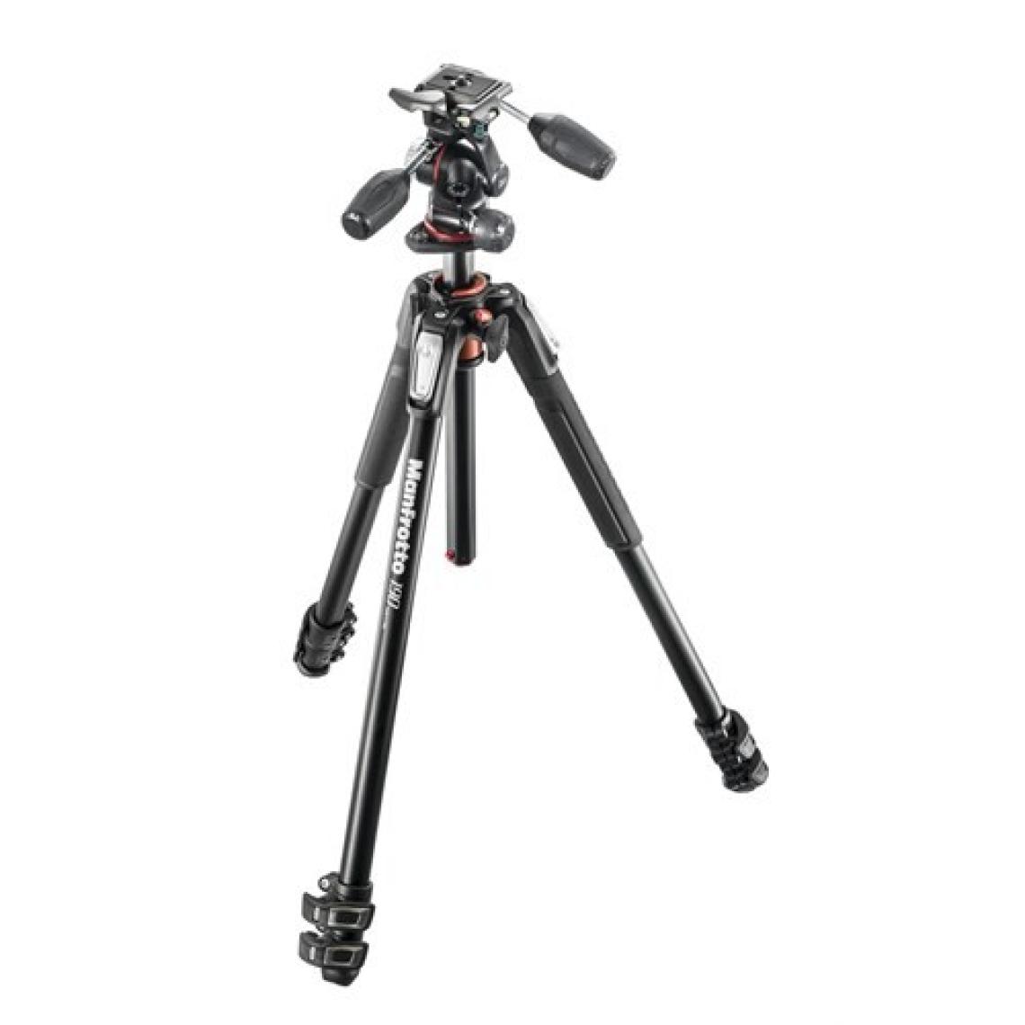Manfrotto MK190XPRO3-3W Alüminyum Tripod Kit