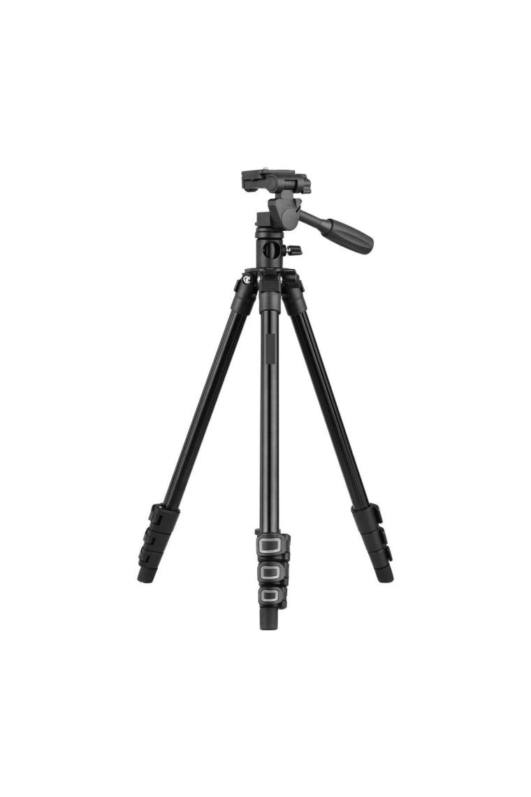Hobimtek HT-T02 Profesyonel Tripod 154 cm Yatay Kullanım Çok Fonksiyonlu Panoramik Kafa 360 Derece Dönebilir