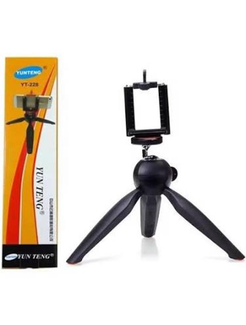 Yunteng Mini Tripod Telefon Fotoğraf Makinesi Tutucu Selfie