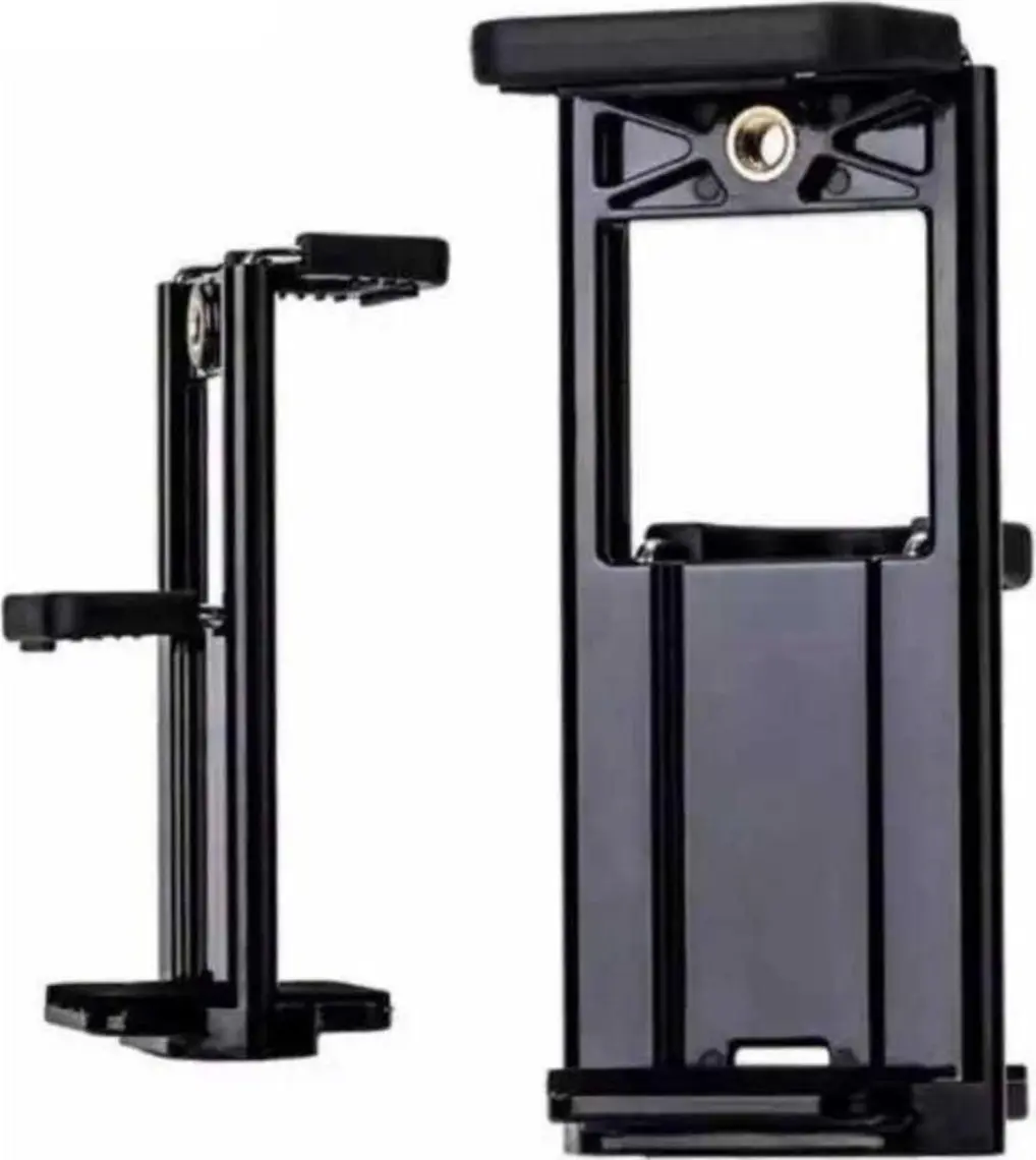 Zore M-05 Tripod Başlığı Telefon Tablet Tutucu Siyah