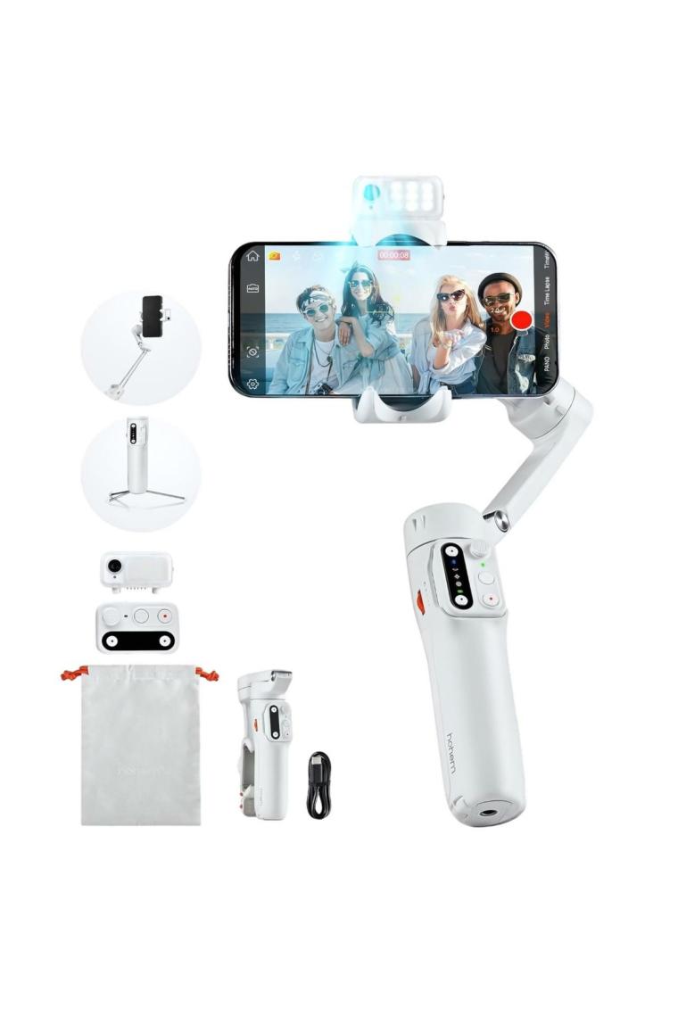Hohem Isteady V3 Yapay Zeka Takip Sensörlü 3 Eksenli Telefon Sabitleyici Gimbal