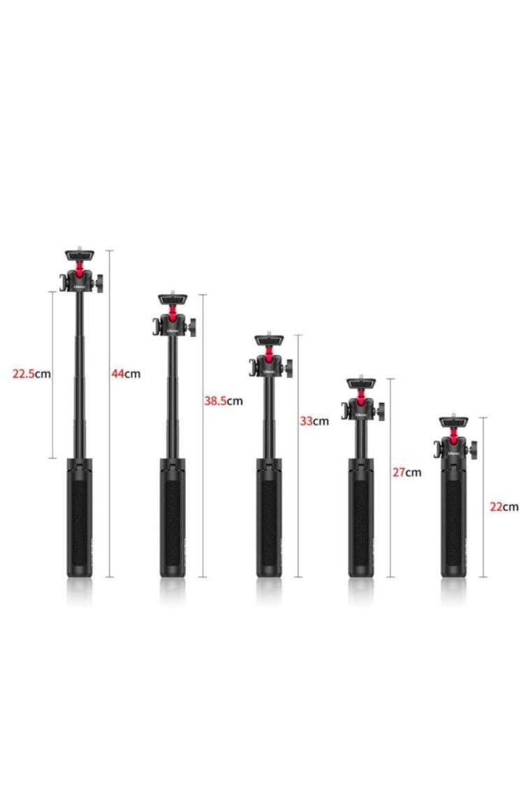 Ulanzi Mt-16 Uzayabilen Top Kafa Vlog Tripod
