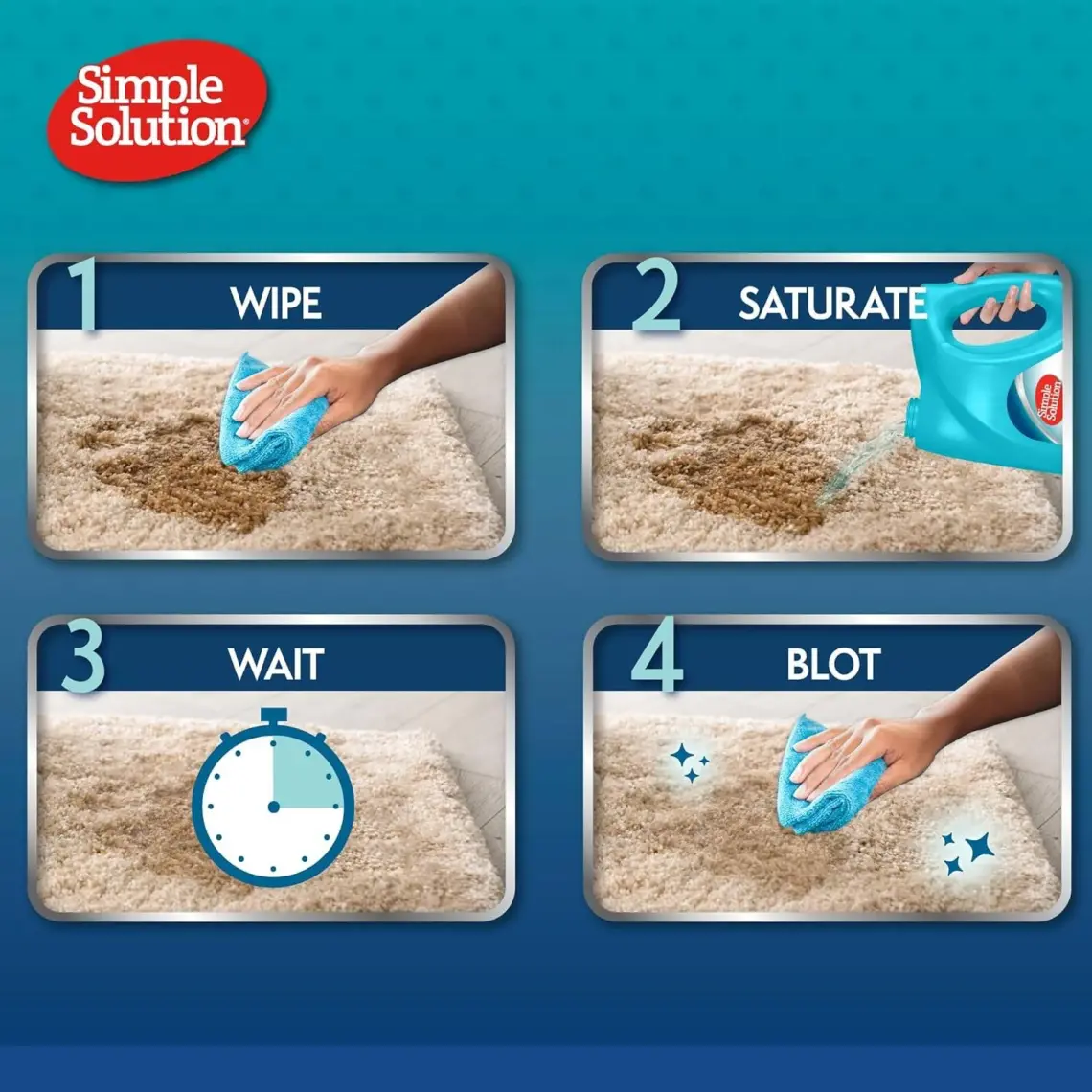 Simple Solution Köpekler İçin Leke Ve Koku  4 Lt