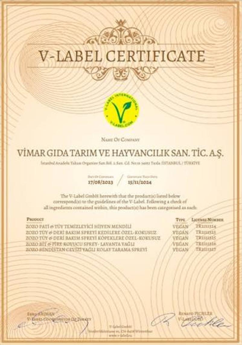 Zozo Cares Pati & Tüy Temizleyici Hijyen Mendili - 3'lü Avantaj Paket (150 Yaprak)