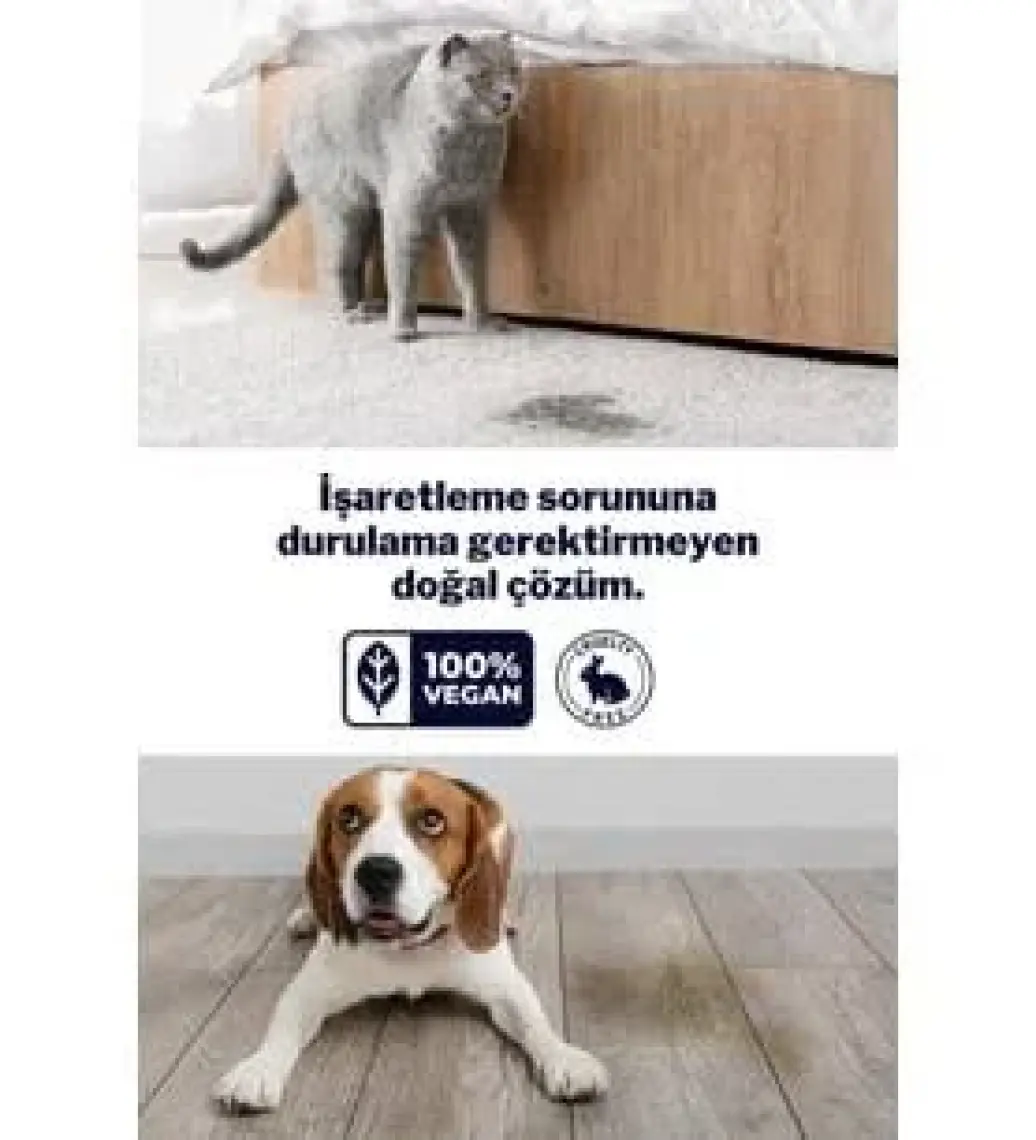 Resteril Hiyen Spreyi Pet 4'Lü Set Kedi Tuvaleti Koku Köpek Oyuncak Temizleyici Dezenfektan