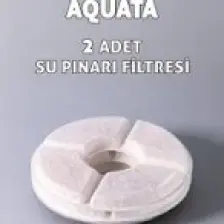 Ata Home Yedek Suluk Filtresi Otomatik Kedi Suluğu Yedek Filtresi ve Su Çeşmesi Pınarı Filtresi 2 'li Flt-02