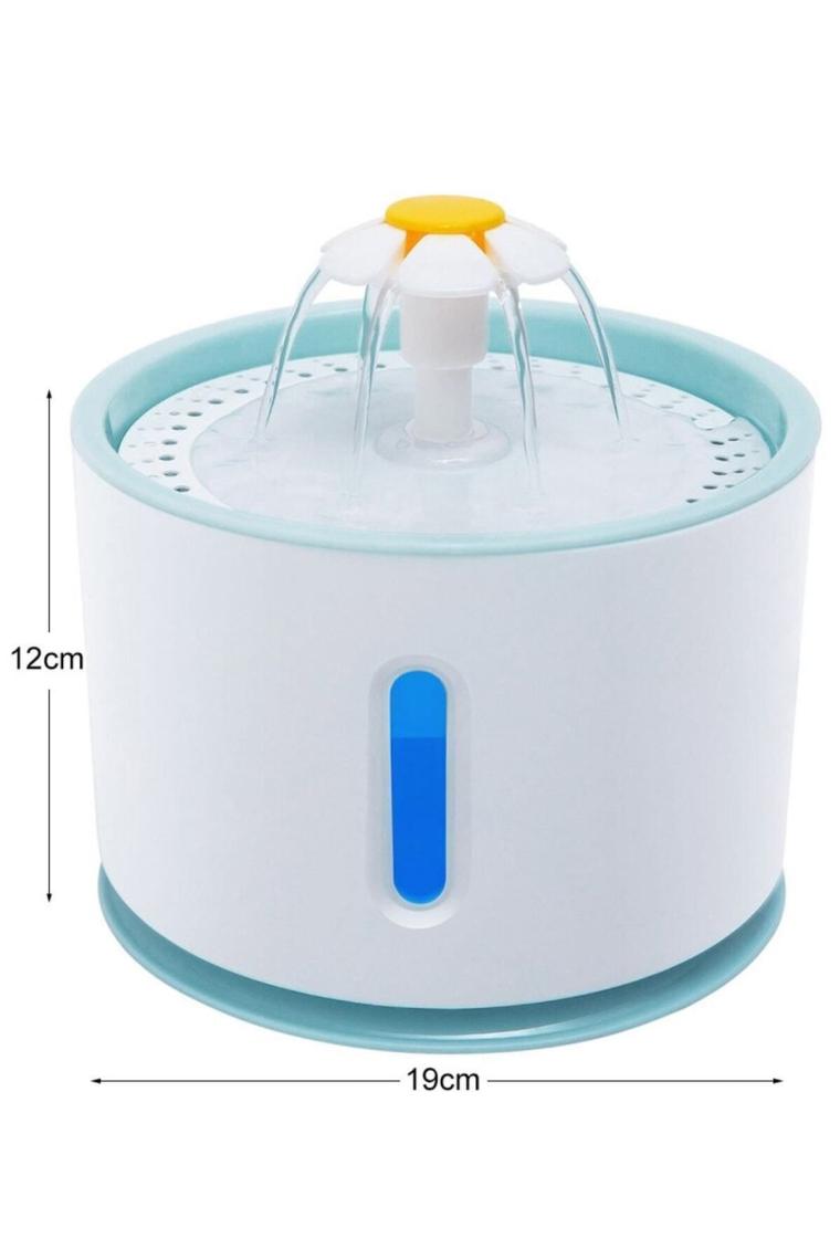 Kamardey Pet Kedi Köpek Için Otomatik Su Pınarı Su Çeşmesi Su Sebili 2.4 Lt USB ile Çalışır