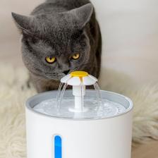 Kamardey Pet Kedi Köpek Için Otomatik Su Pınarı Su Çeşmesi Su Sebili 2.4 Lt USB ile Çalışır