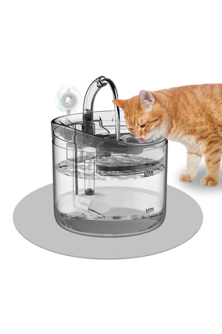 Otomatik Pet Kedi Köpek Su Pınarı Çeşmesi Şelalesi Sebil