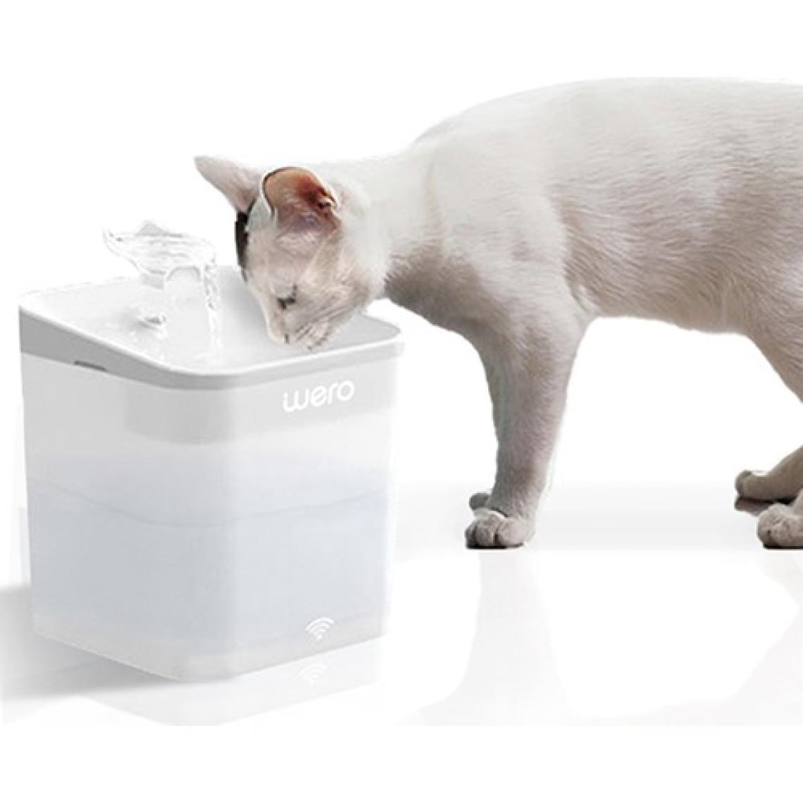 Wero Akıllı Kedi Köpek Su Şelalesi Su Pınarı Su Sebili -  Wifi - Uv Otomatik Su Temizleme