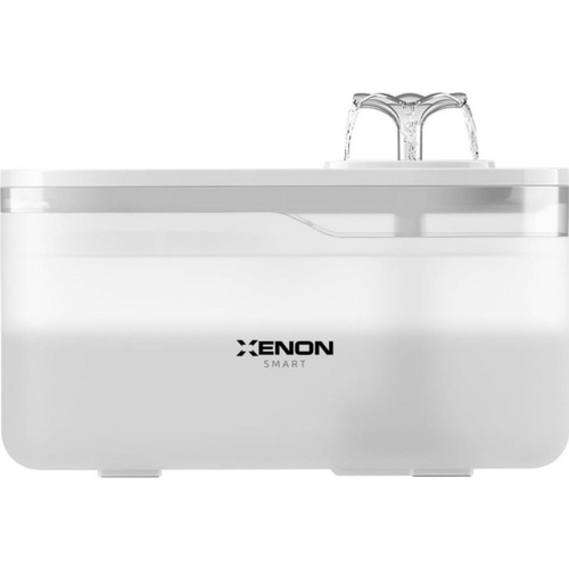 Xenon Smart Akıllı Otomatik Kedi Su Çeşmesi Geniş Hazneli Led Işıklı Su Şelalesi Ultra Sessiz Şeffaf Su Pınarı (X8650)
