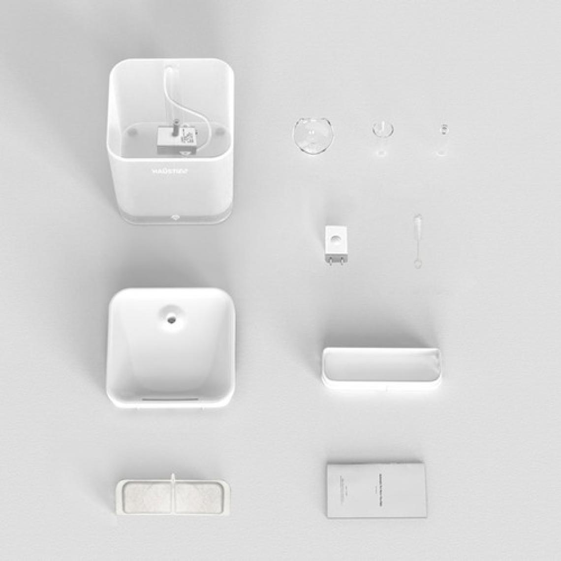 Haustier WF004 Akıllı Kedi Köpek Su Sebili Su Şelalesi Su Pınarı, Uv Su Filtrelemeli - Smart Wifi - Tuya App, Ultra Sessiz, Siyah