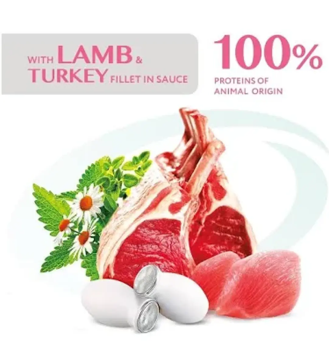 Optimeal Sensitive Digestion Kuzu Etli ve Hindili Konserve Yetişkin Kedi Maması 85 gr