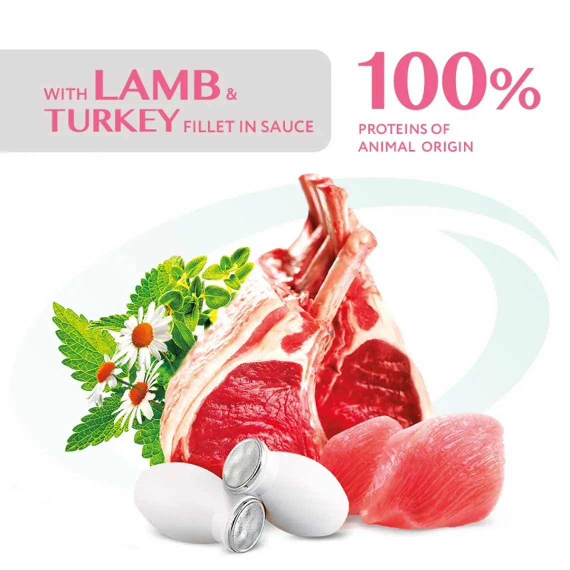 Optimeal Sensitive Digestion Kuzu Etli ve Hindili Konserve Yetişkin Kedi Maması 85 gr