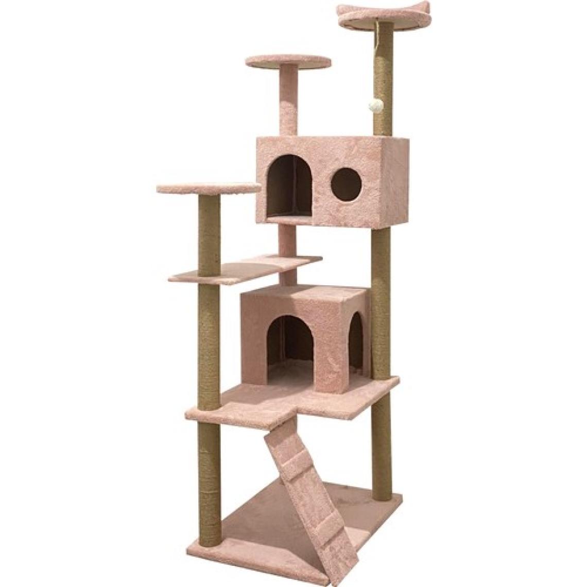 Nursoft Kule Kedi Evi Tırmalama ve Kedi Evi