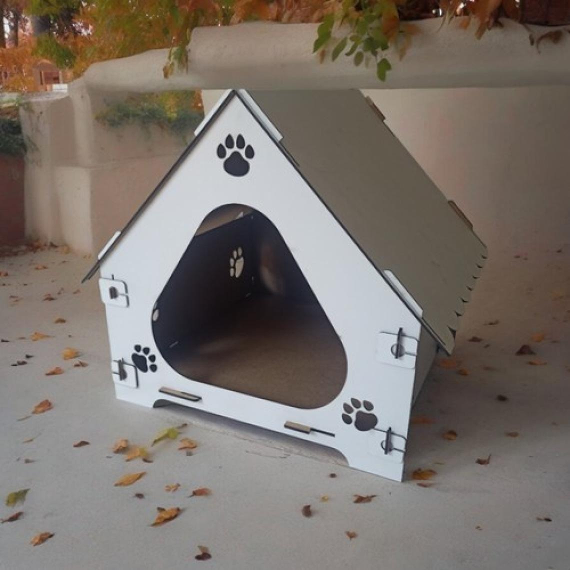Hbnc Ahşap Demonte Kedi Evi Evcil Hayvan Yuvası