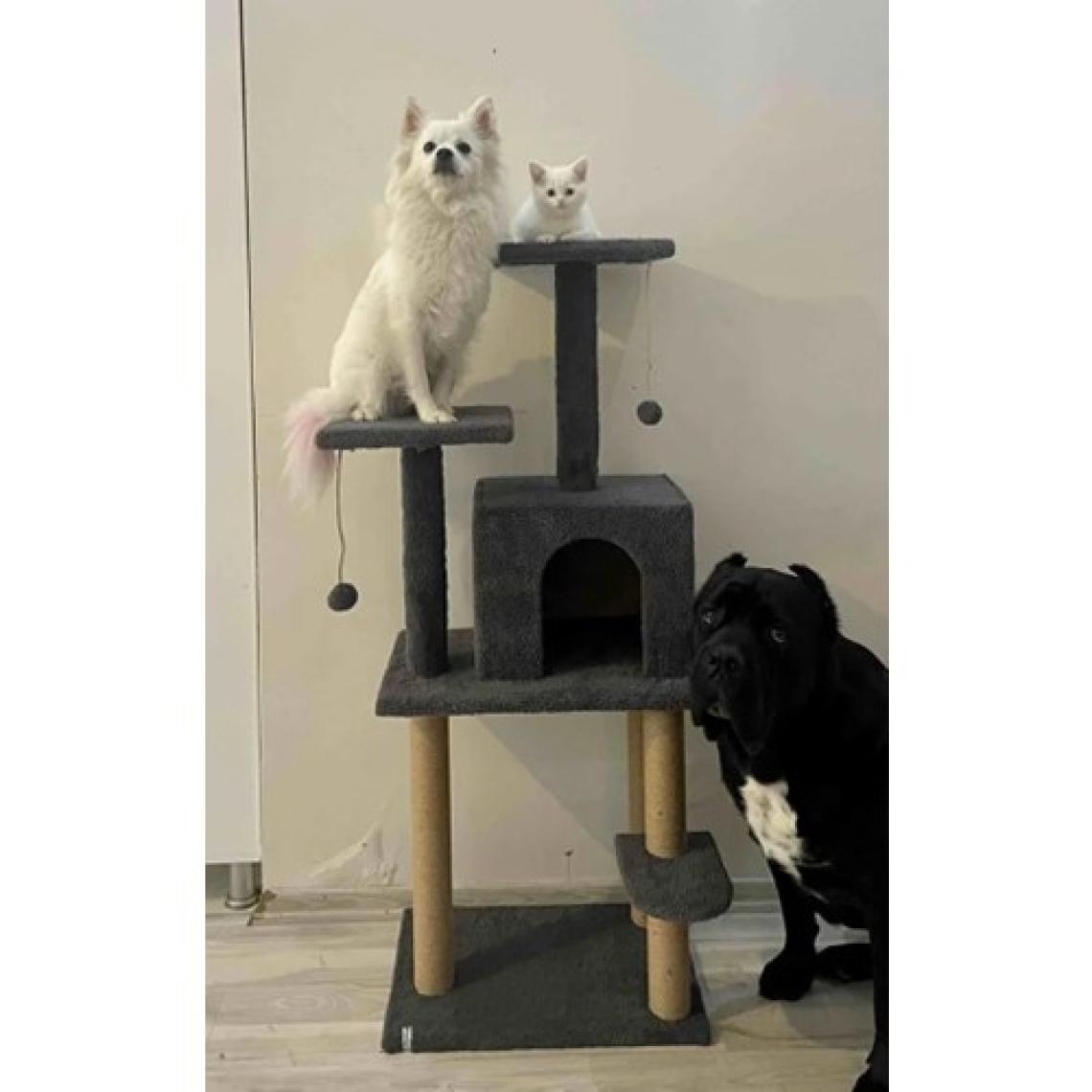 Nursoft Double Step Kedi Tırmalama Evi NR-0061