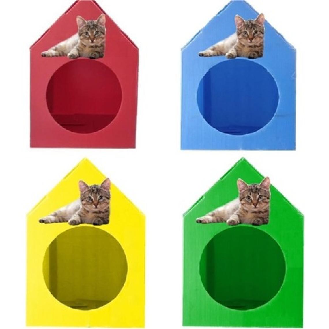 Özekim Su Geçirmez Plastik Kedi Evi 4'lü