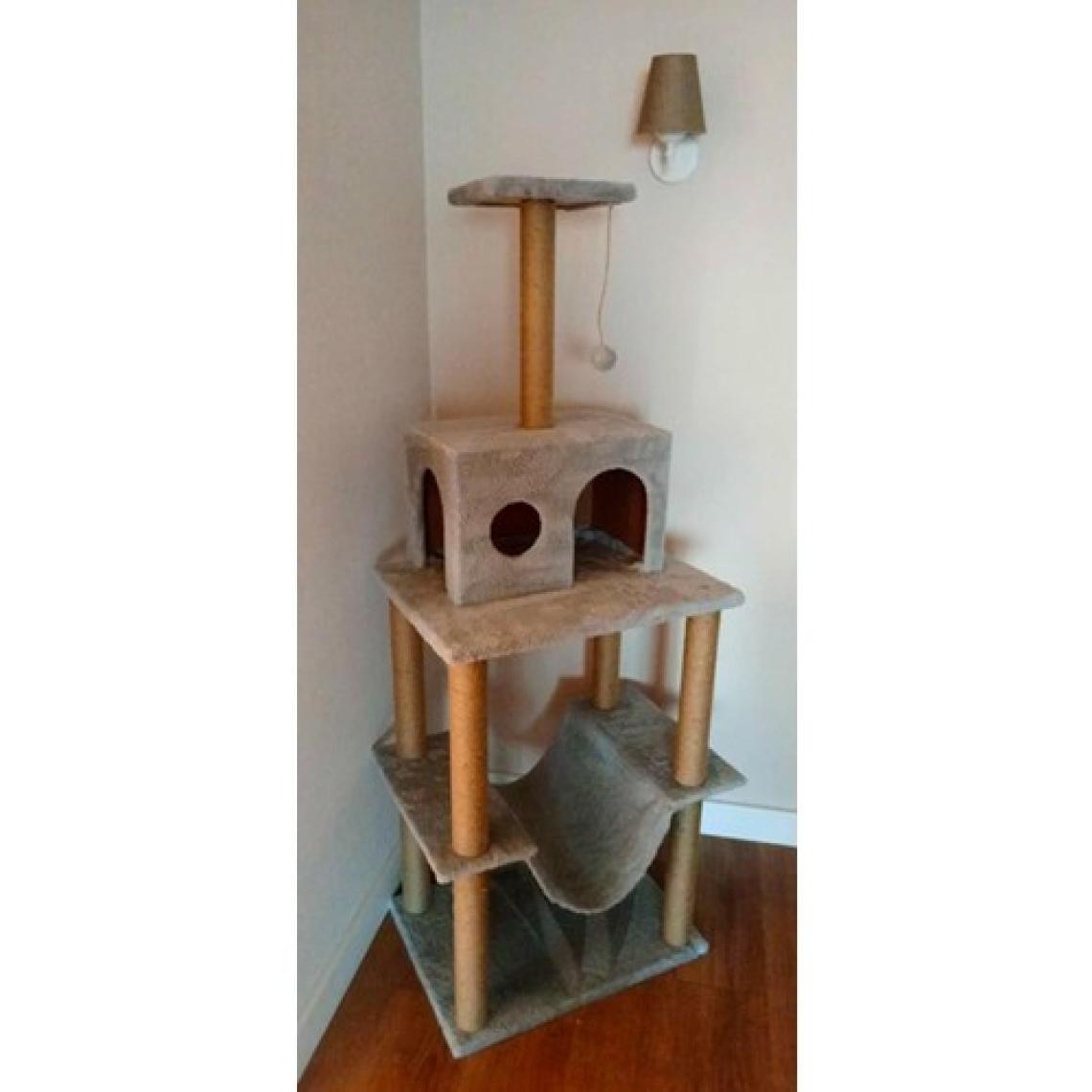 Nursoft Zooplus Tower Xxl Kedi Tırmalama ve Oyun Evi