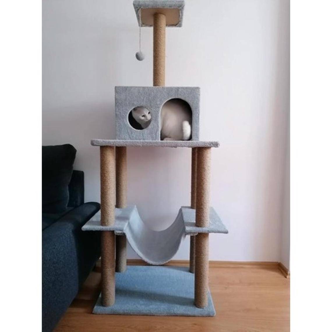 Nursoft Zooplus Tower Xxl Kedi Tırmalama ve Oyun Evi