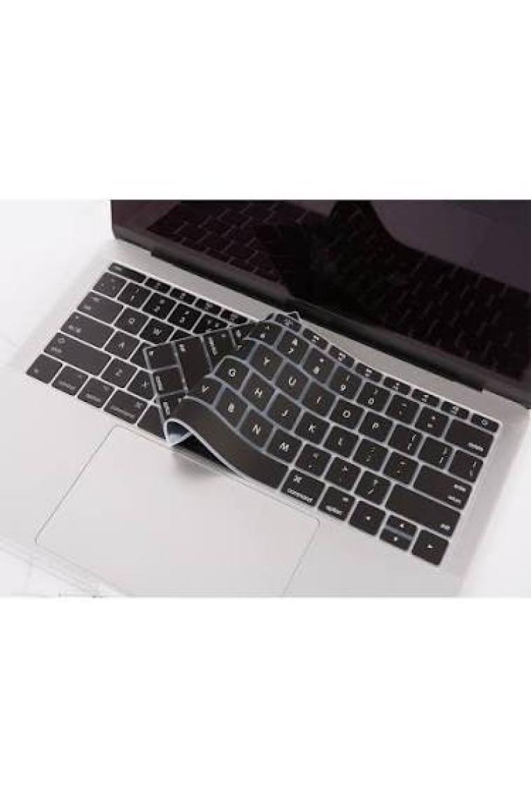 McStorey Laptop Macbook Pro Klavye Kılıf Türkçe Q Baskılı A1534 A1708 ile Uyumlu