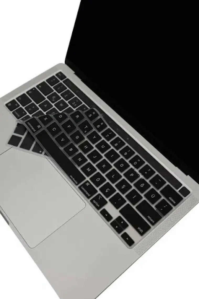McStorey Macbook Pro Klavye Kılıfı 13inç M1-M2 US-TR A2338 2289 2251 A2141 ile Uyumlu