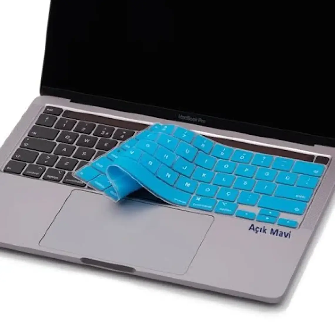 McStorey Macbook Pro Klavye Kılıfı 13inç M1-M2 US-TR A2338 2289 2251 A2141 ile Uyumlu