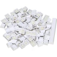 SPELT 108 Tuş Universal Renkli Mekanik Klavye Tuş Takımı Kapağı Keycap Beyaz İngilizce Dizilimli