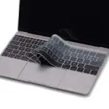 McStorey Laptop Macbook Pro Klavye Kılıf US-TR Harf Baskılı A1534 A1708 ile Uyumlu Ombre