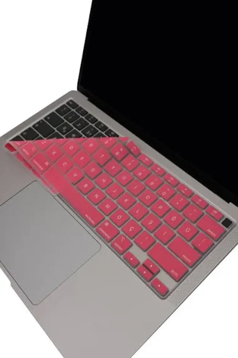 McStorey Macbook Air M1 Klavye Kılıfı US-TR Baskı A2179 A2337 ile Uyumlu
