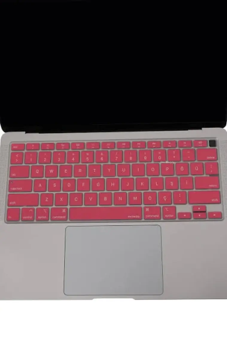 McStorey Macbook Air M1 Klavye Kılıfı US-TR Baskı A2179 A2337 ile Uyumlu