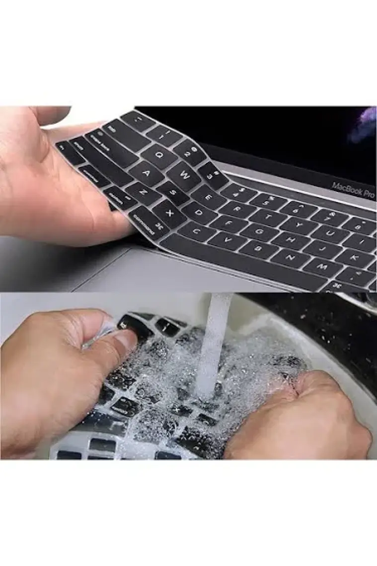 McStorey Macbook Air M1 Klavye Kılıfı US-TR Baskı A2179 A2337 ile Uyumlu