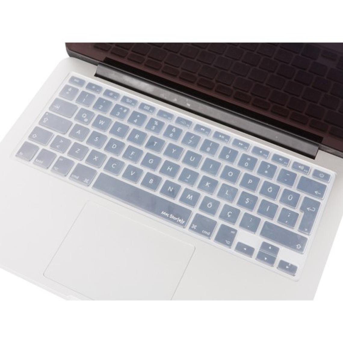 McStorey Klavye Koruyucu Macbook Klavye Air Pro (Türkçe Q) (Eski USB'li Model 2008/2017) ile Uyumlu