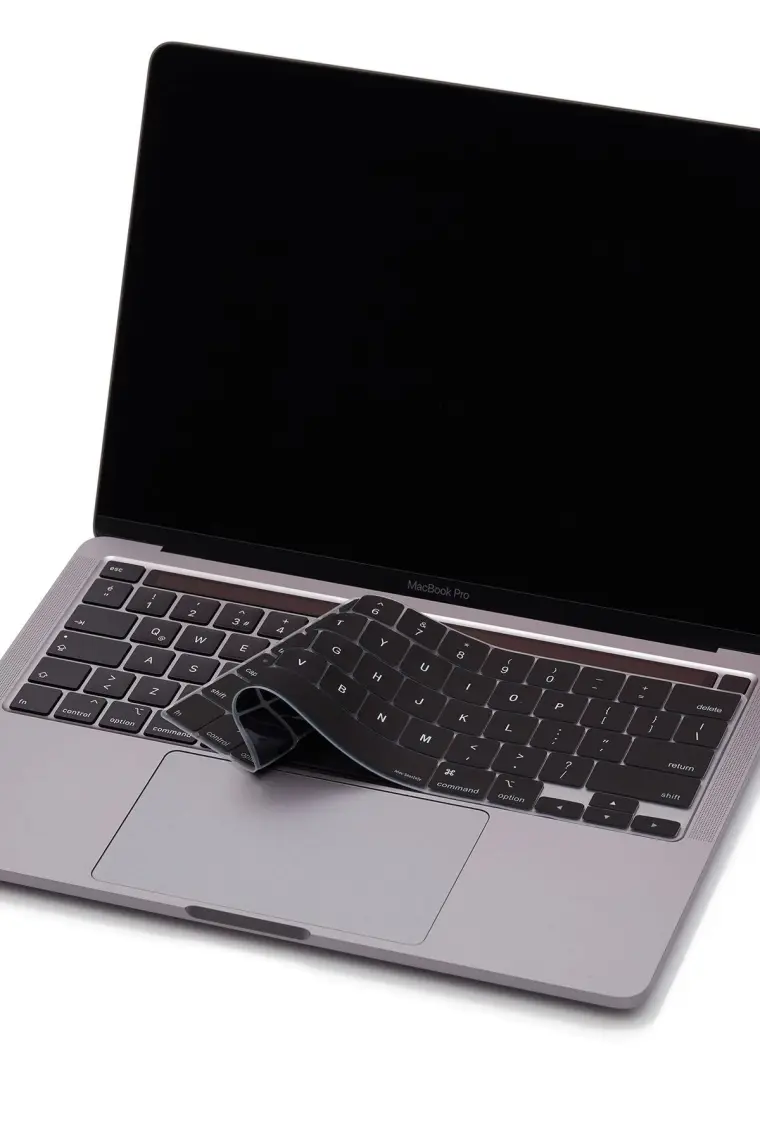 McStorey Macbook Pro Klavye Kılıfı 13inç M1-M2 US(ABD) İngilizce A2338 2289 2251 A2141 Uyumlu