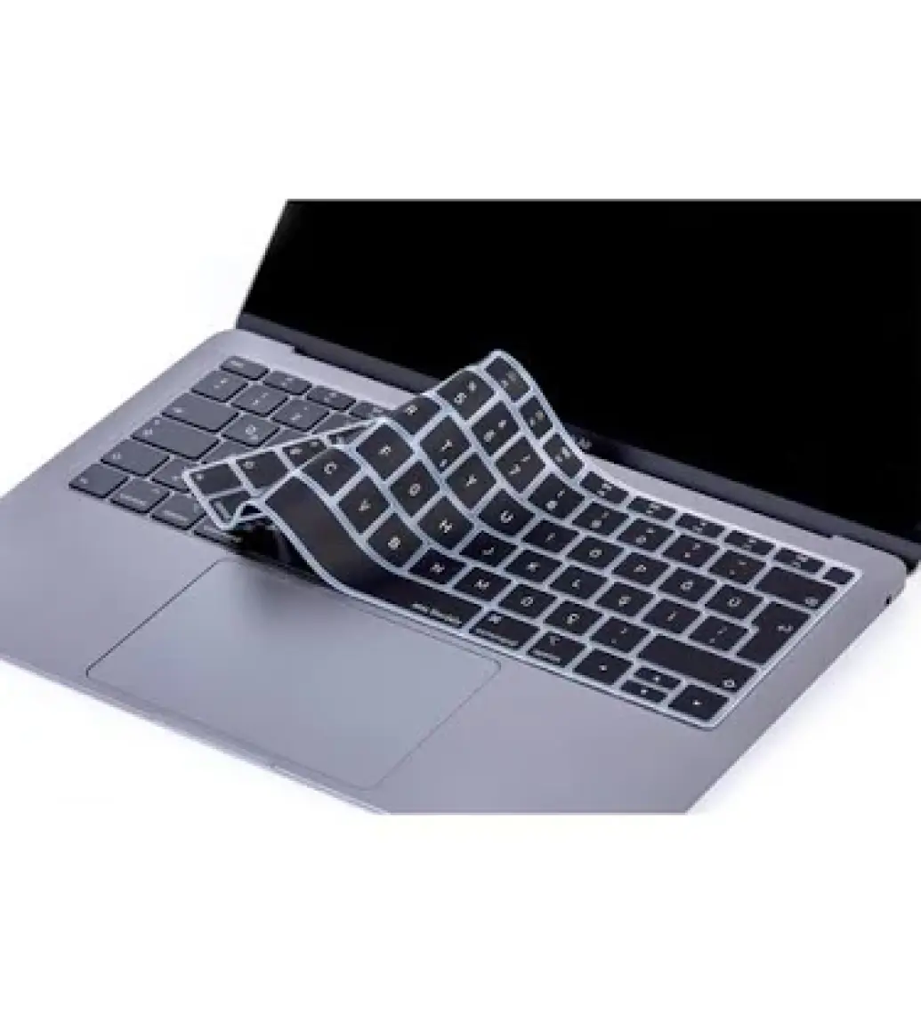 McStorey Laptop Macbook Air Klavye Kılıfı Türkçe Q Harf Baskılı A1932 ile Uyumlu