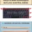 McStorey Laptop Macbook Air Klavye Kılıfı Türkçe Q Harf Baskılı A1932 ile Uyumlu