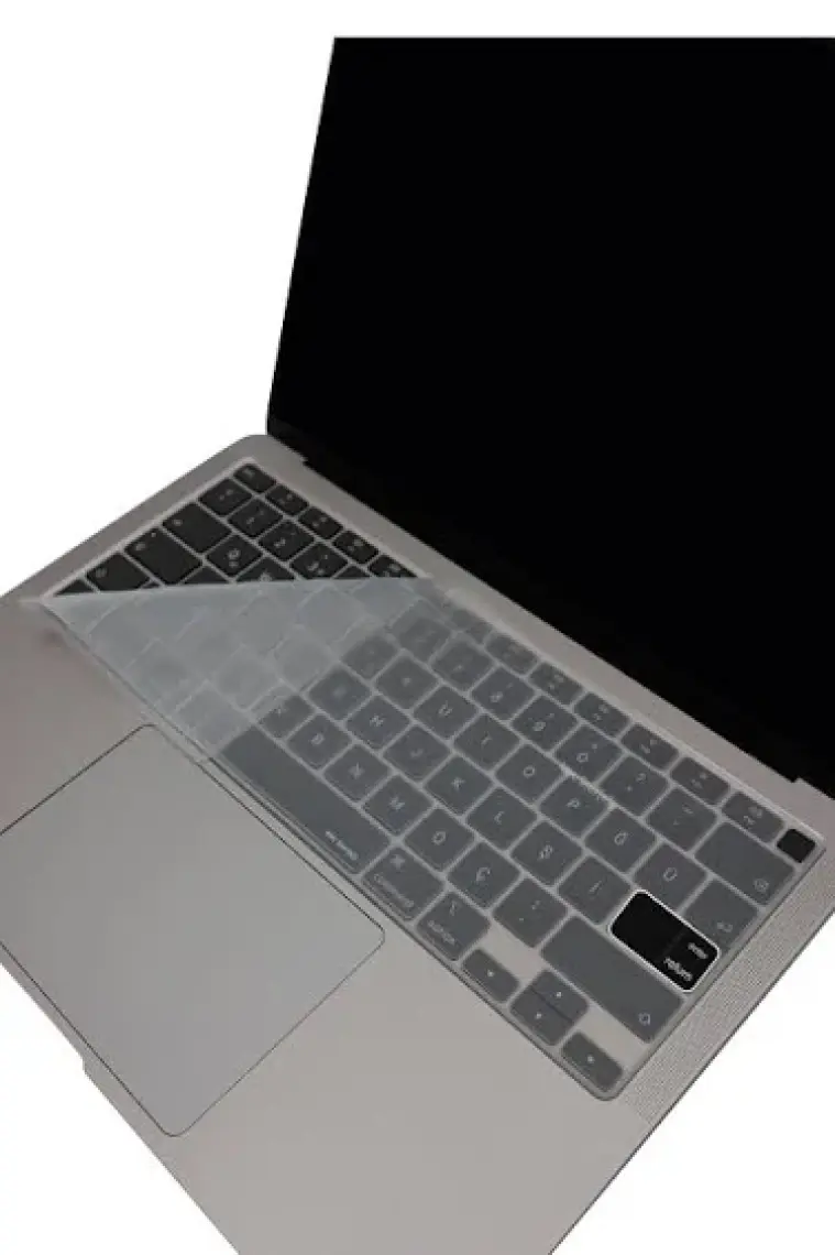 McStorey Macbook Air M1 Klavye Kılıfı US(ABD) İngilizce Harf Baskı A2179 A2337 ile Uyumlu